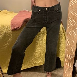 Free people wide leg jeans